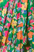 Floral Print Sleeveless Ruffle Tiered Maxi Dress